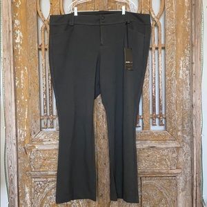 STUDIO BY TORRID SIGNATURE PONTE STRETCH 26 GRAY